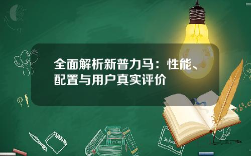 全面解析新普力马：性能、配置与用户真实评价
