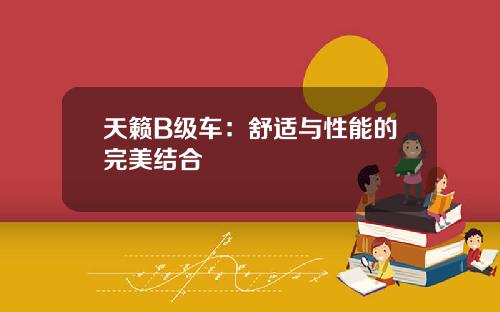 天籁B级车：舒适与性能的完美结合