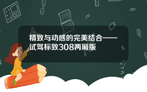 精致与动感的完美结合——试驾标致308两厢版